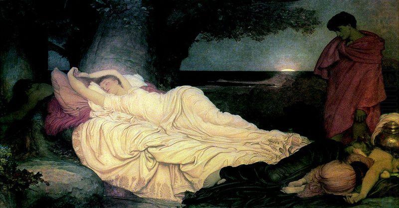 Lord Frederic Leighton Cymon and Iphigenia china oil painting image